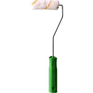 Saten Parmak Rulo Fırçası Metal Saplı 10 cm