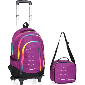 9841 Laptop Bölmeli Çekçek Okul Çanta ve Beslenme Seti