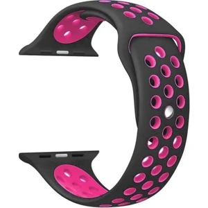 Apple Watch Premium 38-40 mm 2-3-4-5 Uyumlu Spor Delikli Silikon Kordon