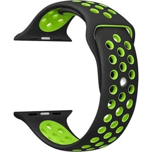 Apple Watch Premium 38-40 mm 2-3-4-5 Uyumlu Spor Delikli Silikon Kordon