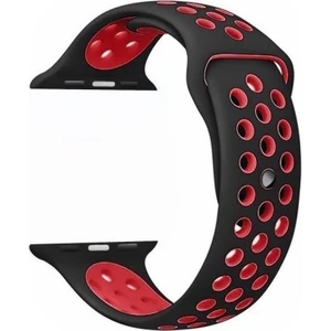 Apple Watch Premium 38-40 mm 2-3-4-5 Uyumlu Spor Delikli Silikon Kordon