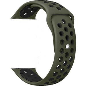 Apple Watch Premium 38-40 mm 2-3-4-5 Uyumlu Spor Delikli Silikon Kordon