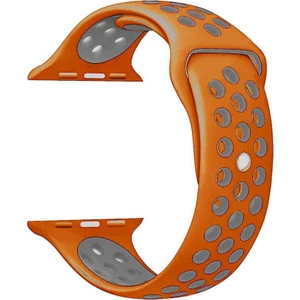 Apple Watch Premium 38-40 mm 2-3-4-5 Uyumlu Spor Delikli Silikon Kordon