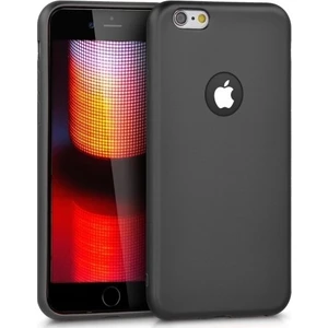 Apple iPhone 6 Plus Kılıf Ultra Lüx Premier Lüx Silikon Kılıf - Siyah