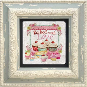 Oscar Stone Decor Çerçeveli Taş Duvar Dekoru