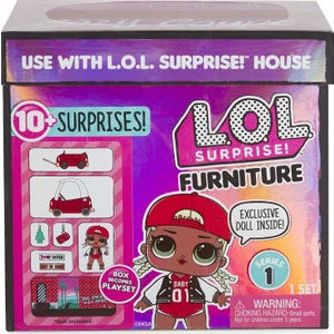 Surprise L.O.L. Bebek ve Mobilya Oyun Seti - Cozy Coup Pack-M.C. Swag