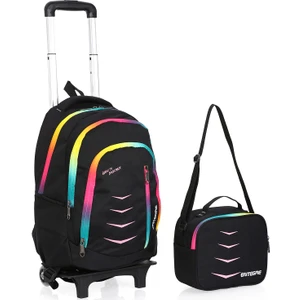 9841 Laptop Bölmeli Çekçek Okul Çanta ve Beslenme Seti