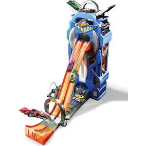 Hot Wheels Ultimate Mega Garaj Dev Kule Yarışı 35 Araç Kapasiteli, Kolay Taşınabilir FTB68