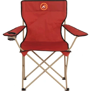 Baskırı Katlanır Kamp Sandalyesi - Kırmızı