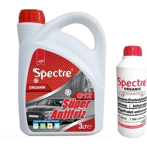 Organik Kırmızı Antifriz 3 Lt + 1,5 Lt = 4,5 Lt Antifriz