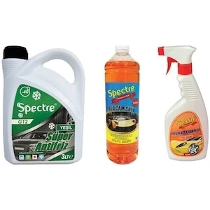 -40 Antifriz + Cam Suyu + Lastik Parlatıcı Paketi