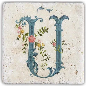 Oscar Stone Decor Harf Bardak Altlığı