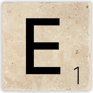 Oscar Stone Decor Harf Bardak Altlığı