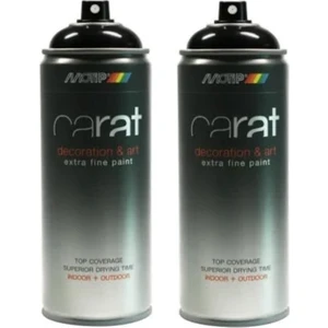 Carat RAL9005 Siyah Mat Sprey Boya 400 ml 2'li