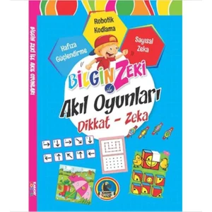 Bilgin Zeki İle Akıl Oyunları - Dikkat - Zeka - Mavi Serisi