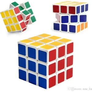 Can Oyuncak Magic Cube 1, Kalite 3 x 3 Çıkmaz Boyalı Zeka Küpü