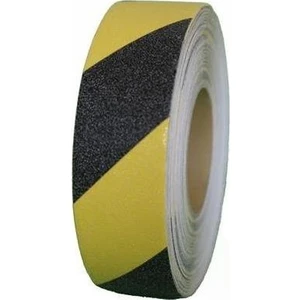Sarı Siyah Merdiven ve Zemin Kaydırmaz Kaymaz Bant 25 mm x 25 m