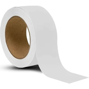 Yer Işaretleme Yer Bandı Pvc Vinil Bant 50 mm x 33 m Beyaz