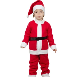 Noel Baba Erkek Çocuk Kostüm