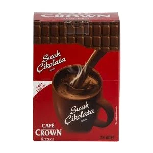 Cafe Crown Sıcak Çikolata 24 Adet 551 Gr.