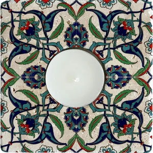 Oscar Stone Decor Doğaltaş Mumluk