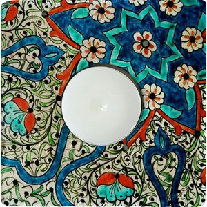 Oscar Stone Decor Doğaltaş Mumluk