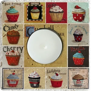 Oscar Stone Decor Doğaltaş Mumluk