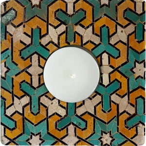 Oscar Stone Decor Doğaltaş Mumluk