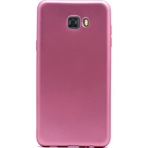Samsung Galaxy C9 Pro Kılıf Premier Silikon + Nano Ekran Koruyucu + Kalem Bronz
