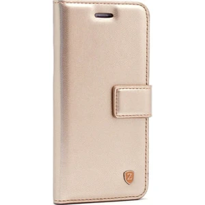 Samsung Galaxy J7 Pro Kılıf Delüx Cüzdan + Nano Ekran Koruyucu + Kalem Gold