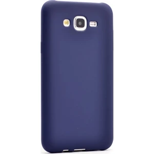 Samsung Galaxy On7 Kılıf Premier Silikon + Nano Ekran Koruyucu + Kalem Lacivert