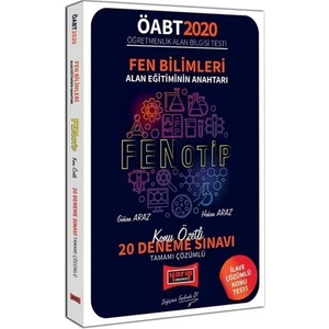 Yargı Yayınevi 2020 ÖABT Fen Bilimleri Fenotip Konu Özetli Tamamı Çözümlü 20 Deneme Sınavı