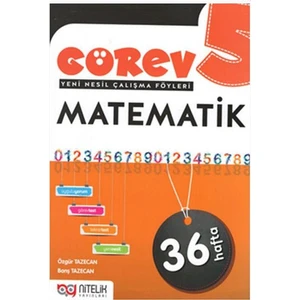 Nitelik Yayınları 5 Sınıf Görev Matematik Çalışma Föyleri