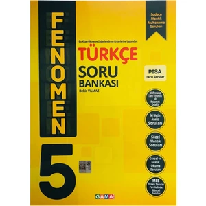 Gama Yayınları 5. Sınıf Türkçe Fenomen Soru Bankası