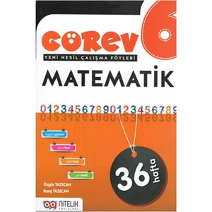 Nitelik Yayınları 6 Sınıf Görev Matematik Çalışma Föyleri