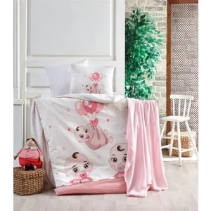 Ranforce Bebek Nevresim Takımı Babies Pembe