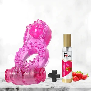 Titreşimli Klitoral Uyarımlı Penis Halkası +