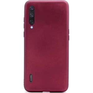Case Street Xiaomi Mi 9 Lite Kılıf Premier Silikon Esnek Arka Koruma Mürdüm