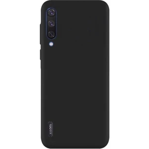 Case Street Xiaomi Mi 9 Lite Kılıf Premier Silikon Esnek Koruma + Nano Ekran Koruyucu Siyah