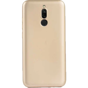 Case Street Xiaomi Redmi 8 Kılıf Premier Silikon Esnek Koruma + Nano Ekran Koruyucu Gold