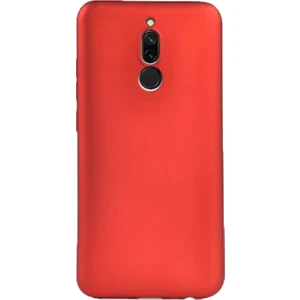 Case Street Xiaomi Redmi 8 Kılıf Premier Silikon Esnek Koruma + Nano Ekran Koruyucu Kırmızı