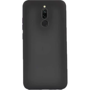 Case Street Xiaomi Redmi 8 Kılıf Premier Silikon Esnek Koruma + Nano Ekran Koruyucu Siyah