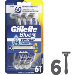 Blue3 6'lı Kullan At Tıraş Bıçağı