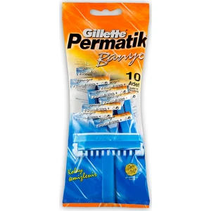 Permatik Banyo Kullan At Tıraş Bıçağı 10'lu