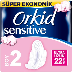 Sensitive Uzun 22 Adet Süper Ekonomik Paket Hijyenik Ped