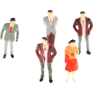 DelRey Maket  İnsan Figürü 1/50  4'Lü
