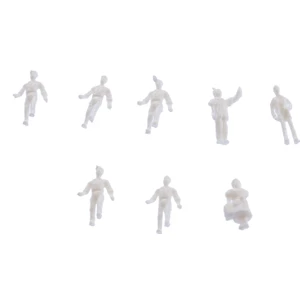 DelRey Maket  Beyaz İnsan  Figürü 1/200  25'Li