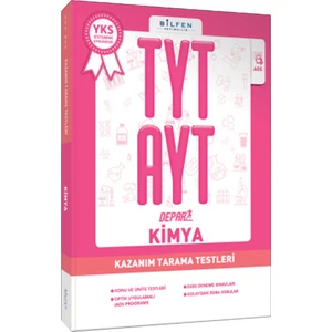 Bilfen Yayınları TYT AYT Kimya Kazanım Tarama Testleri