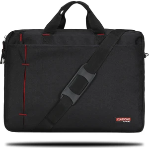 TL5400 WTXpro Su Geçirmez Kumaş 13-14 "Uyumlu Laptop Notebook El Çantası-Siyah