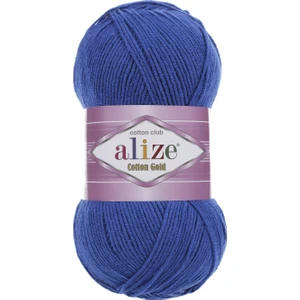 Cotton Gold El Örgü İpi Saks Mavi 141
